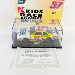1997 Revell Jeremy Mayfield #37 Kmart Race Against Drugs 1:24 NASCAR